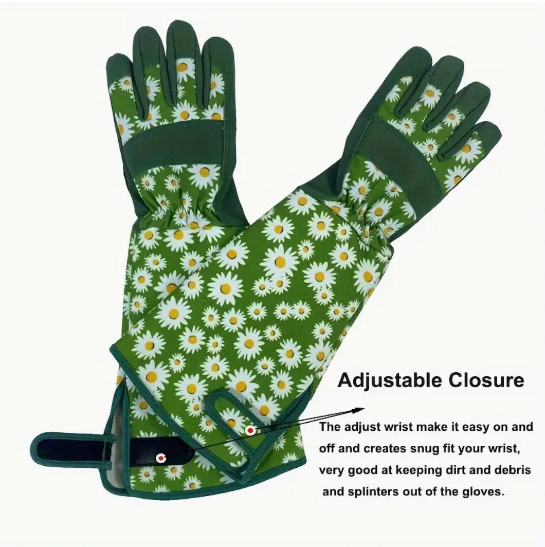Long sleeve garden Gloves – Protection from ticks, thorns and more