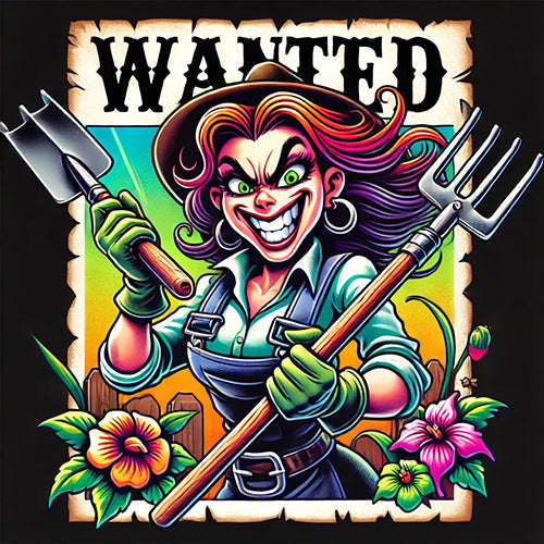 Ruthless lawn killing lady
